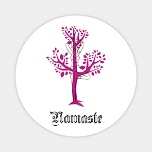 Namaste | Yoga Tee Magnet